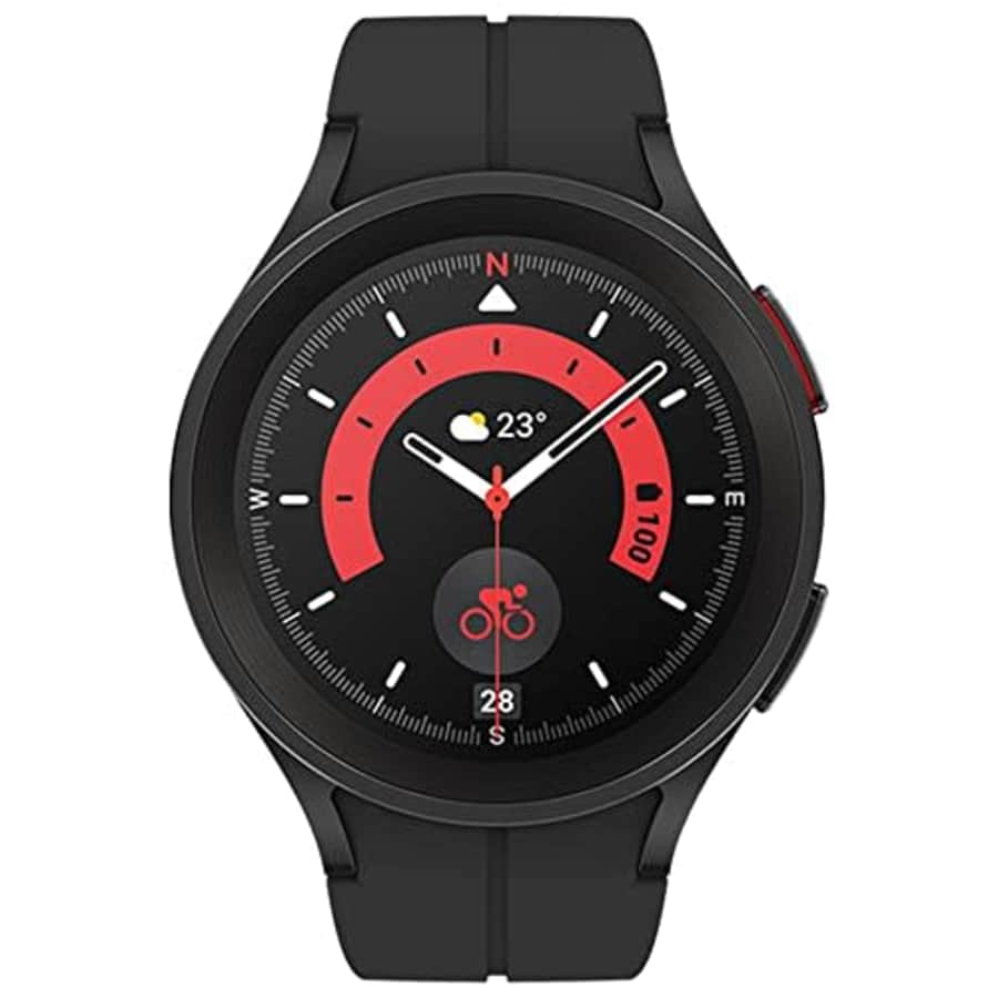 Samsung Galaxy Watch 5 Pro 45mm Bluetooth Smartwatch w/Body, Health, Fitness and Sleep Tracker for $137 Samsung Galaxy Watch 5 Pro 45mm Bluetooth Smartwatch w/Body, Health, Fitness and Sleep Tracker for $137