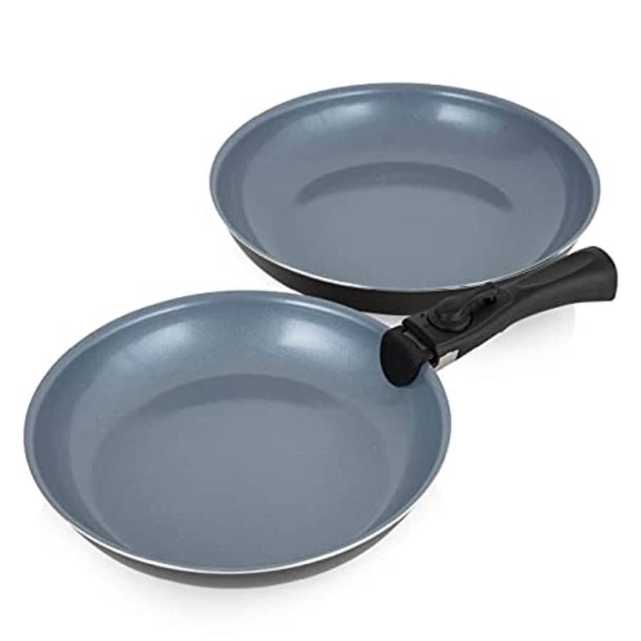 Tower Paddle Boards Tower Freedom T800202 3 Piece Cookware Set with Ceramic Coating, Stackable Design and Detachable for $31