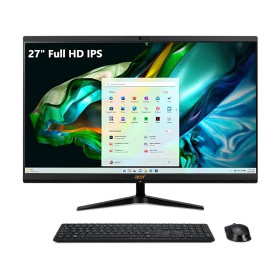 Acer Aspire C27-1800-UR12 AIO Desktop | 27" Full HD IPS Display | Intel Core i5-12450H | Intel UHD for $800