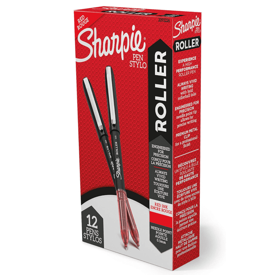 Sharpie Needle Point 0.5mm Precision Rollerball Pen for $17