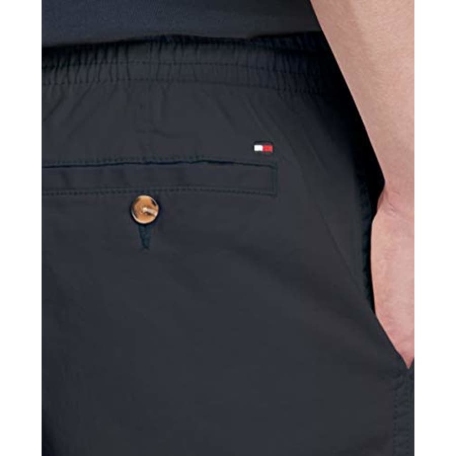 Tommy Hilfiger Men's Stretch Waistband Shorts, Sky Captain, SM for $38