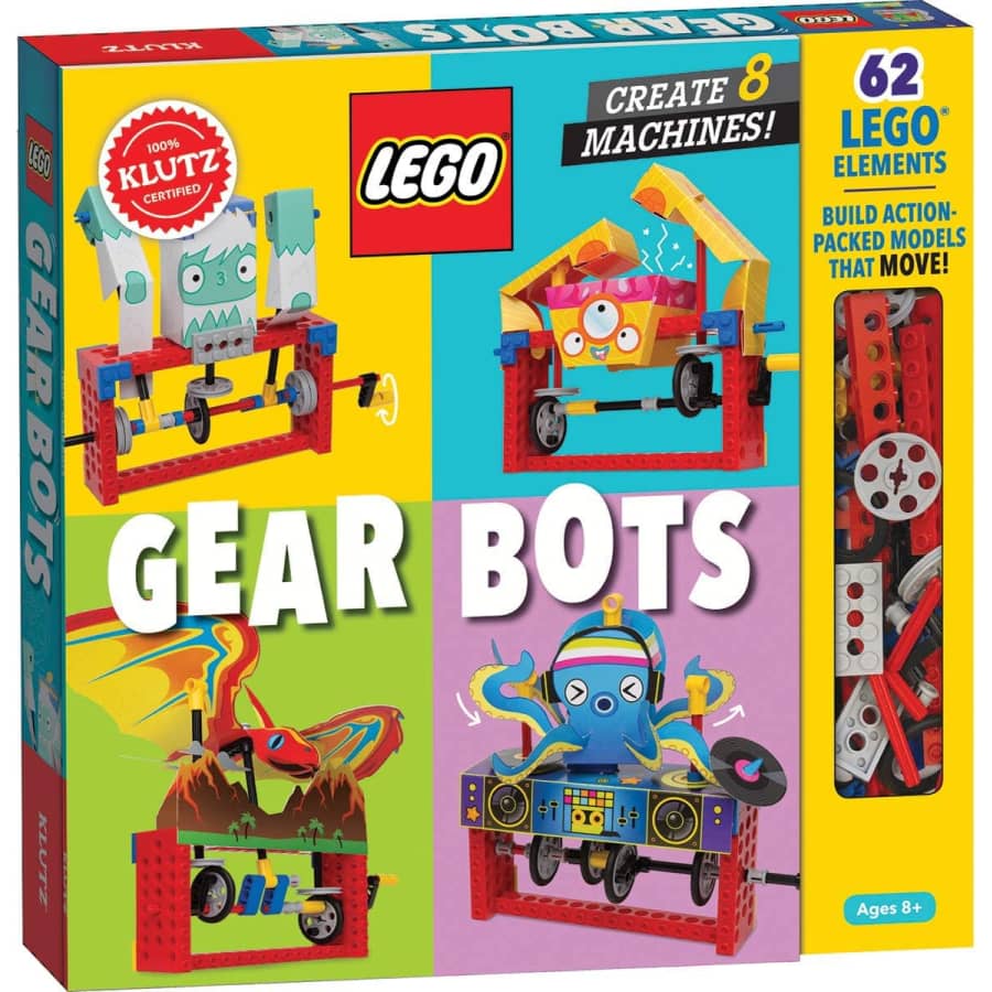 Klutz Lego Gear Bots Science/STEM Activity Kit for $20 Klutz Lego Gear Bots Science/STEM Activity Kit for $20