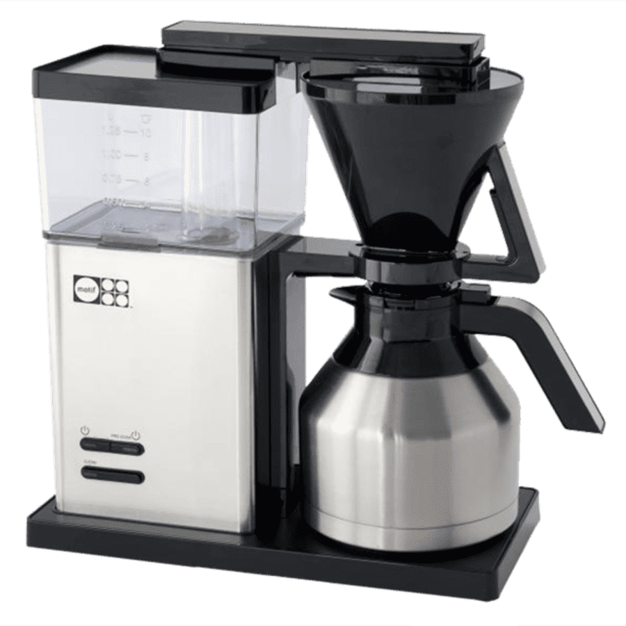 Motif Essential Pour Over Coffee Brewer w/ Thermal Carafe for $49 Motif Essential Pour Over Coffee Brewer w/ Thermal Carafe for $49