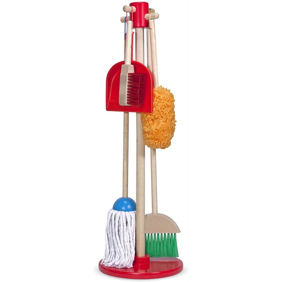 Melissa & Doug Let's Play House! Dust, Sweep, & Mop 6-Piece Set for $14 Melissa & Doug Let's Play House! Dust, Sweep, & Mop 6-Piece Set for $14
