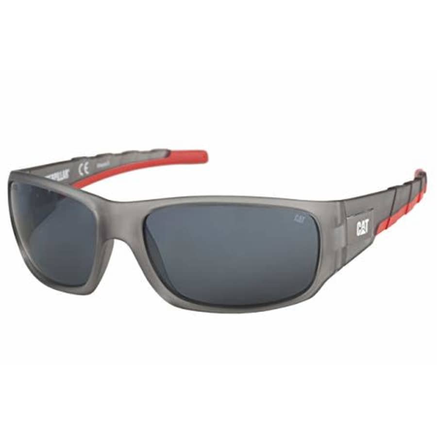 Caterpillar Men's Coffer Polarized Sunglasses Rectangular, Matte Gray Crystal, 63 mm for $30 Caterpillar Men's Coffer Polarized Sunglasses Rectangular, Matte Gray Crystal, 63 mm for $30