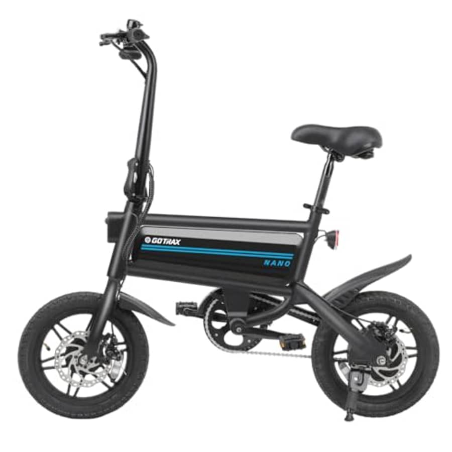 Gotrax Nano 14" Folding Electric Bike, Max Range 25Miles(Pedal-Assist) & Max Speed 15.5Mph, Power for $450 Gotrax Nano 14" Folding Electric Bike, Max Range 25Miles(Pedal-Assist) & Max Speed 15.5Mph, Power for $450