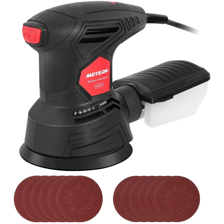 Meterk 2.5A 5" Random Orbit Sander for $25 Meterk 2.5A 5" Random Orbit Sander for $25
