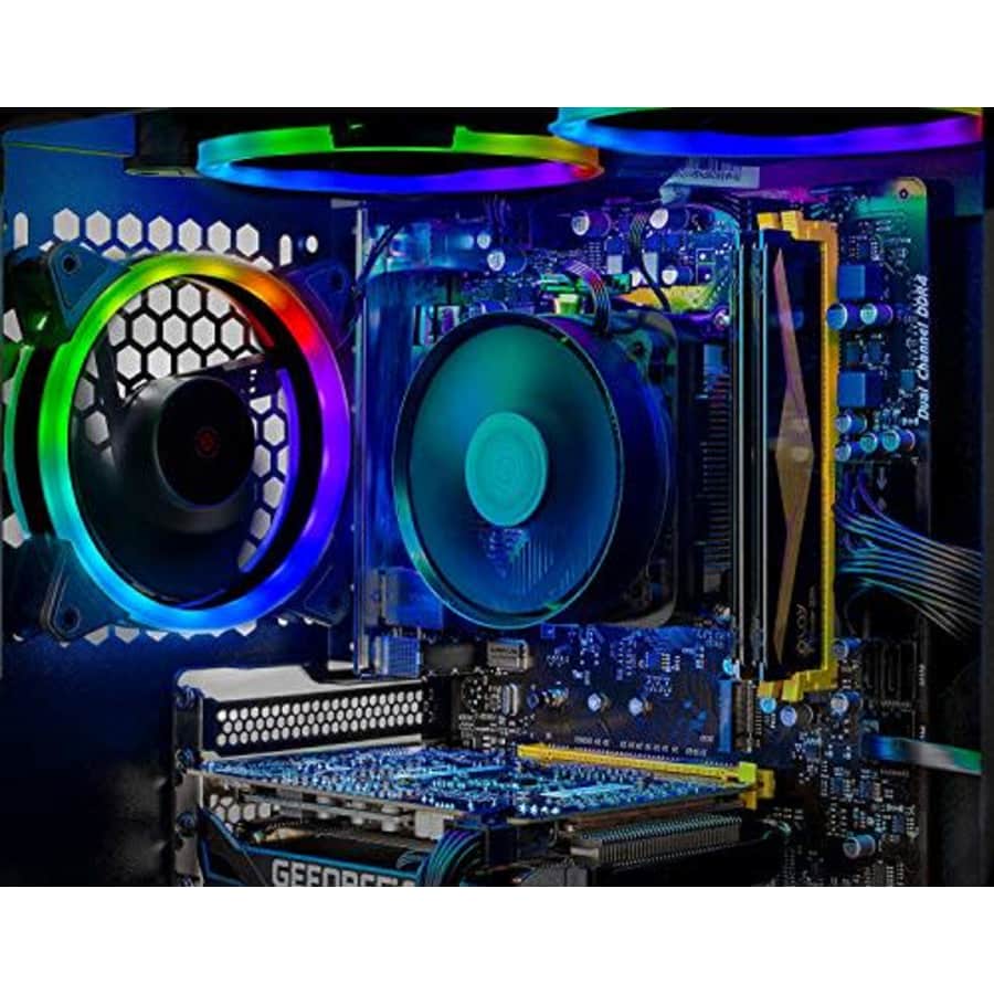 SkyTech Shadow Gaming Computer PC Desktop - Ryzen 5 3600 6-Core 3.6GHz, GTX 1660 Ti 6G, 500G SSD, for $1,200