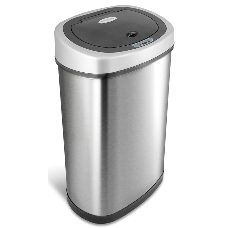 Nine Stars Touchless 13-Gallon Trash Can for $35
