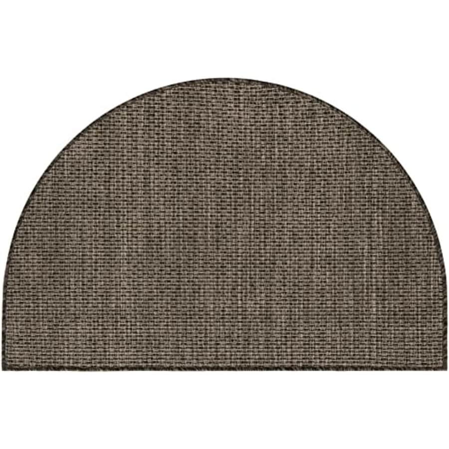 Unique Loom Collection Casual Transitional Solid Heathered Indoor/Outdoor Flatweave Area Rug (2' 7" for $20 Unique Loom Collection Casual Transitional Solid Heathered Indoor/Outdoor Flatweave Area Rug (2' 7" for $20