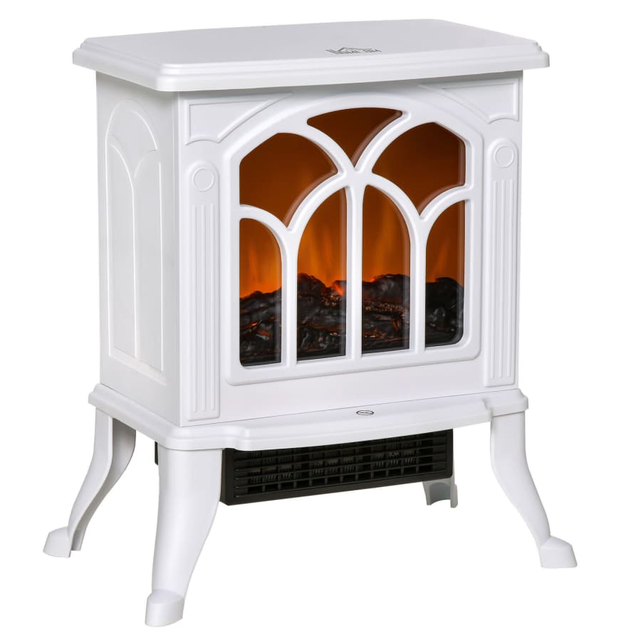 Homcom Freestanding Electric Fireplace Stove Heater w/ Flame Effect for $73 Homcom Freestanding Electric Fireplace Stove Heater w/ Flame Effect for $73