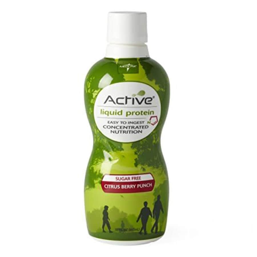 Medline Active Liquid Protein, Sugar-Free, Citrus Berry Punch, 30-oz, 16-g Protein for $34 Medline Active Liquid Protein, Sugar-Free, Citrus Berry Punch, 30-oz, 16-g Protein for $34