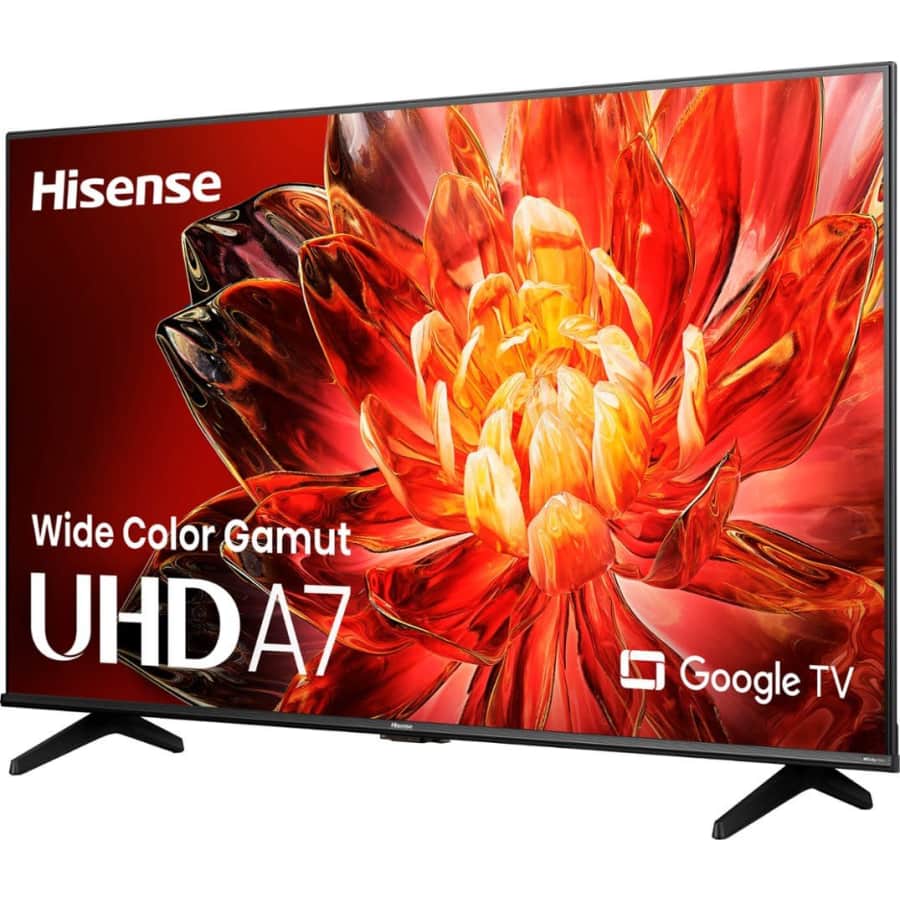 Hisense 43" A7 Series 43A7N 4K UHD Smart Google TV for $200 Hisense 43" A7 Series 43A7N 4K UHD Smart Google TV for $200