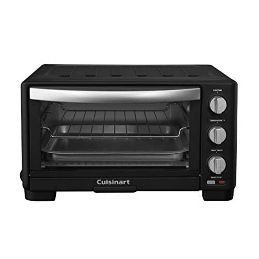 Cuisinart TOB-1010MB Broiler Toaster Oven, 15.86"(L) x 11.77"(W) x 7.87"(H), Matte Black (Renewed) for $73 Cuisinart TOB-1010MB Broiler Toaster Oven, 15.86"(L) x 11.77"(W) x 7.87"(H), Matte Black (Renewed) for $73
