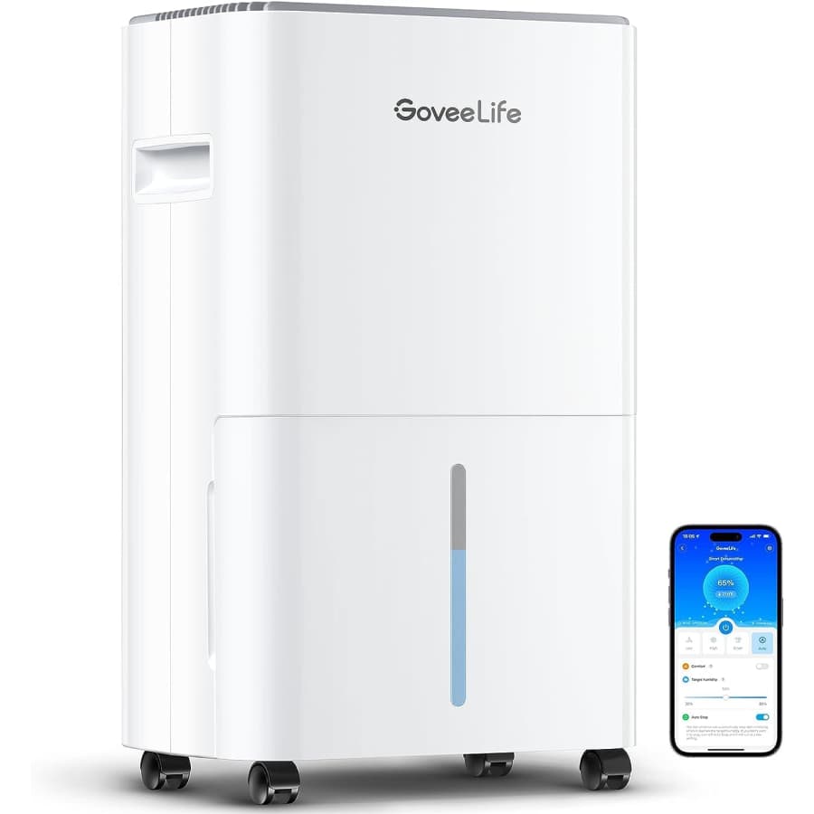 GoveeLife 2.1-Liter Smart Dehumidifier for $200 GoveeLife 2.1-Liter Smart Dehumidifier for $200