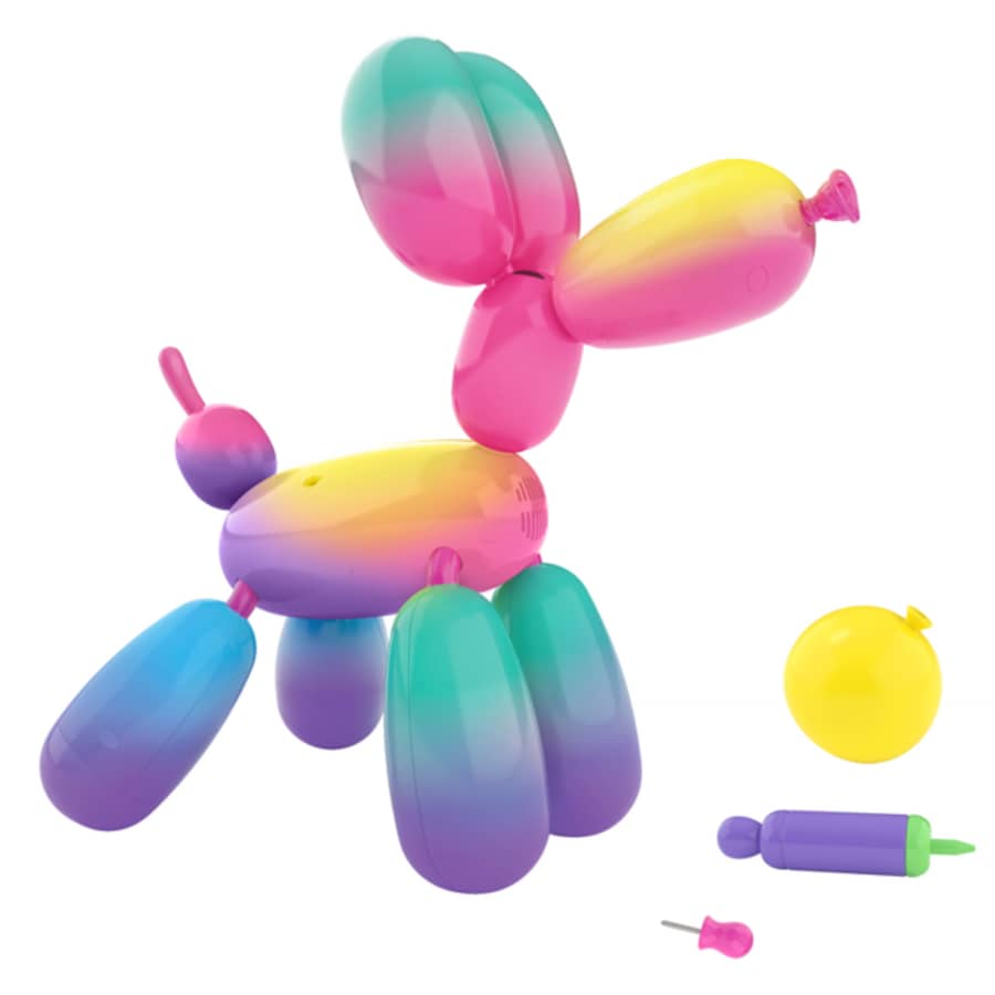 Squeakee Rainbowie the Balloon Dog Electronic Pet for $75 Squeakee Rainbowie the Balloon Dog Electronic Pet for $75