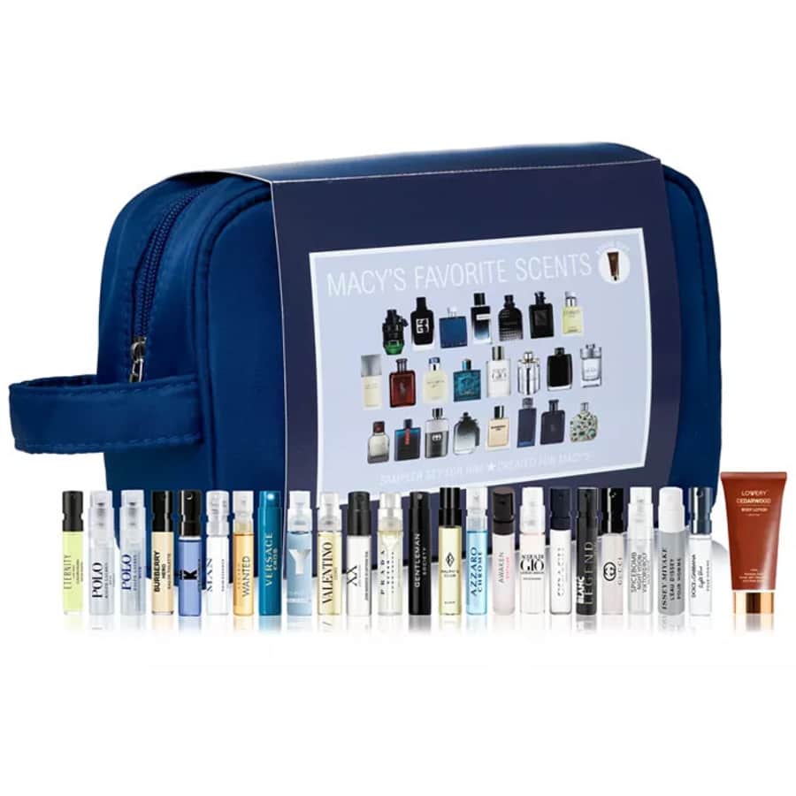 Macy's 27-Piece Fragrance Sampler Sets for $40
