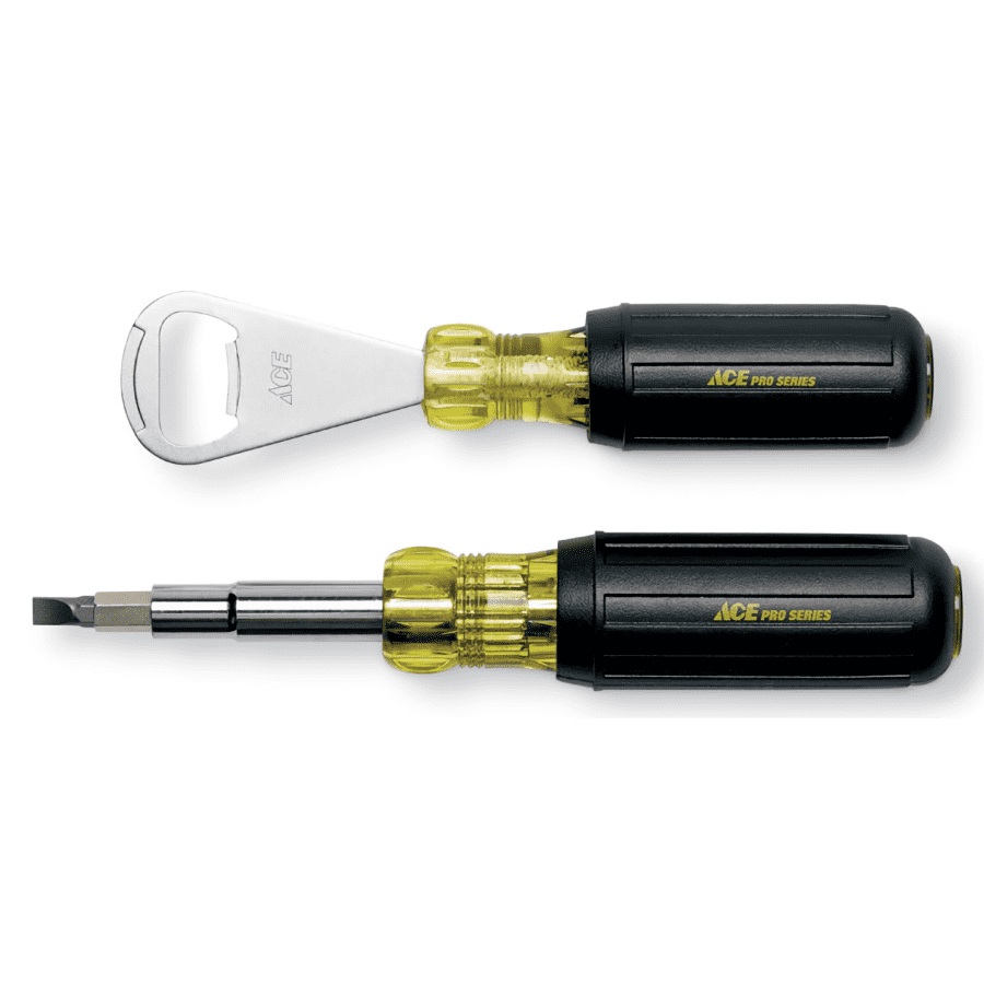 Ace Hardware 11-Piece Assorted 8" Multi-Bit Driver for $5