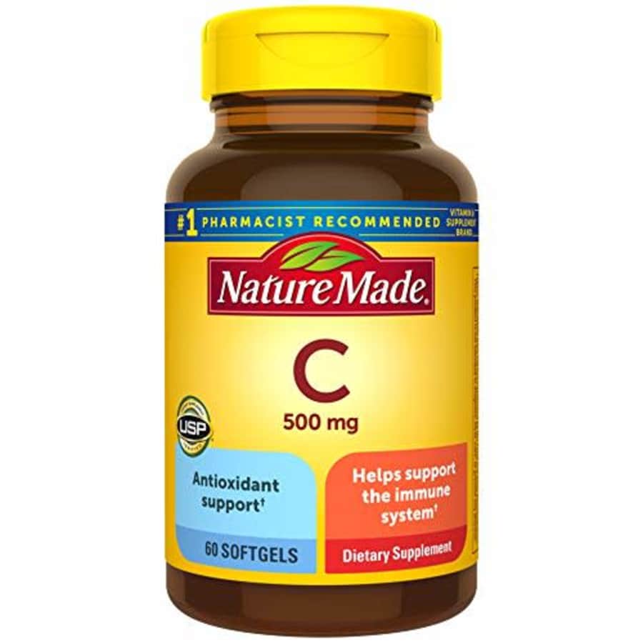 Nature Made Vitamin C 500 mg Softgels, 60 Count to Help Support the Immune System for $15 Nature Made Vitamin C 500 mg Softgels, 60 Count to Help Support the Immune System for $15
