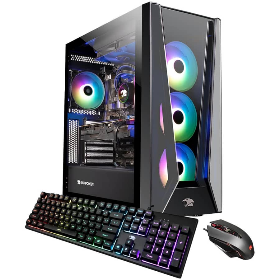 iBuyPower Trace MR 11th-Gen. Intel i7-11700KF Gaming Desktop PC for $2,600