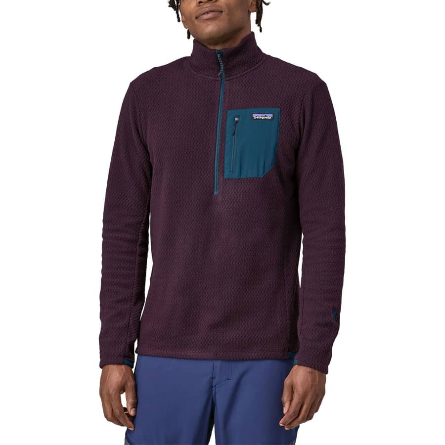 Patagonia Men's R1 Air Zip Neck Pullover for $78 Patagonia Men's R1 Air Zip Neck Pullover for $78