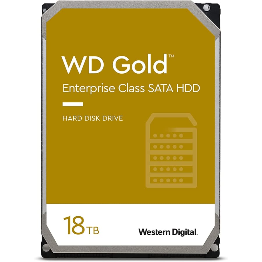 WD Gold 18TB Enterprise Class 3.5" Hard Drive for $449