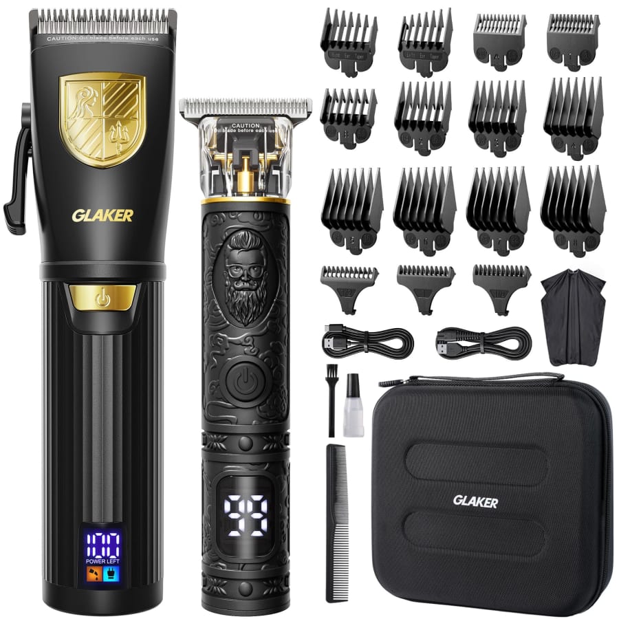 Professional Cordless Hair Clippers and Trimmer Kit for $56 Professional Cordless Hair Clippers and Trimmer Kit for $56