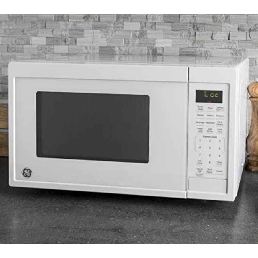 GE Appliances JES1095DMWW GE 0.9 Cu. Ft. Capacity Countertop Microwave Oven, White for $93