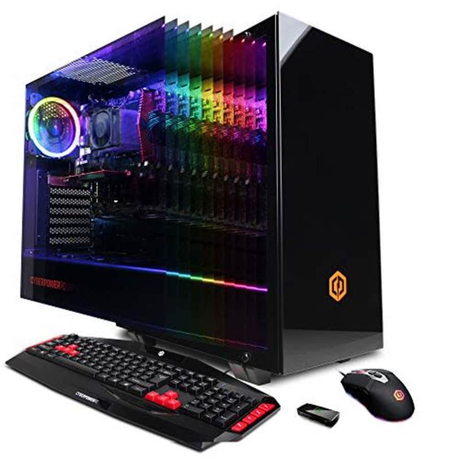 CYBERPOWERPC Gamer Master GMA600 Gaming PC (AMD Ryzen 3 2300X 3.5GHz, 8GB DDR4, NVIDIA GeForce GT for $1,299