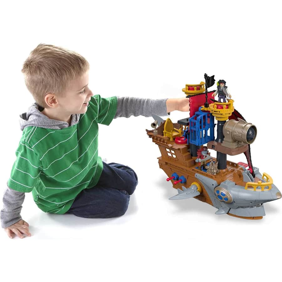 Imaginext Pirate Ship Playset for $46 Imaginext Pirate Ship Playset for $46