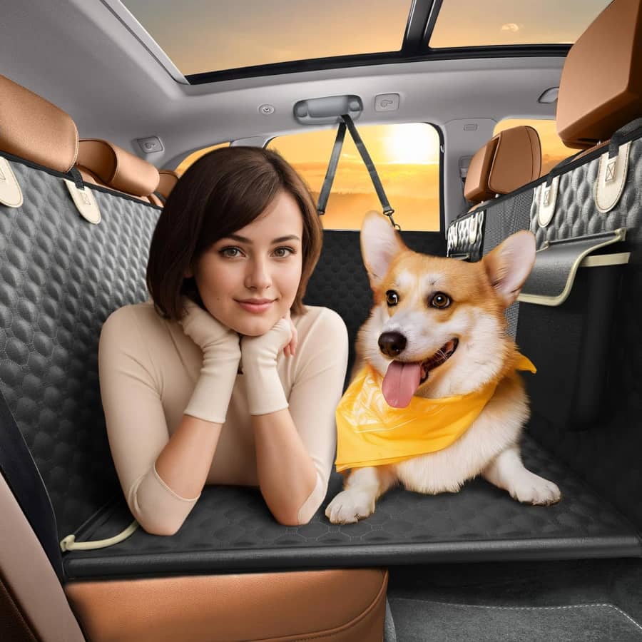 Pet Car Seat Cover with Extender for $110 Pet Car Seat Cover with Extender for $110