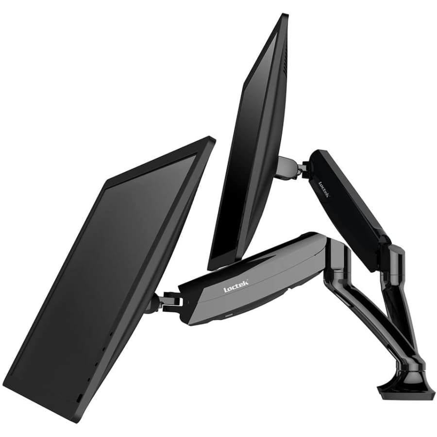 Loctek Dual 10"-27" Monitor Mount for $47 Loctek Dual 10"-27" Monitor Mount for $47
