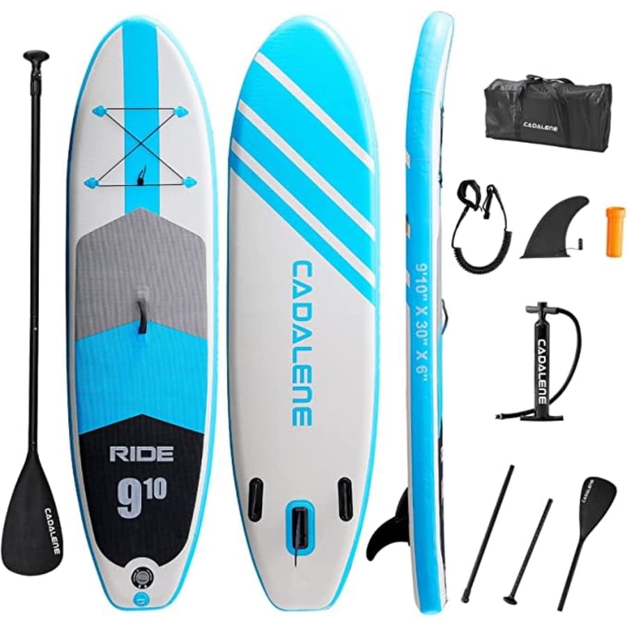 Cadalene Inflatable Stand Up Paddle Board for $167 Cadalene Inflatable Stand Up Paddle Board for $167
