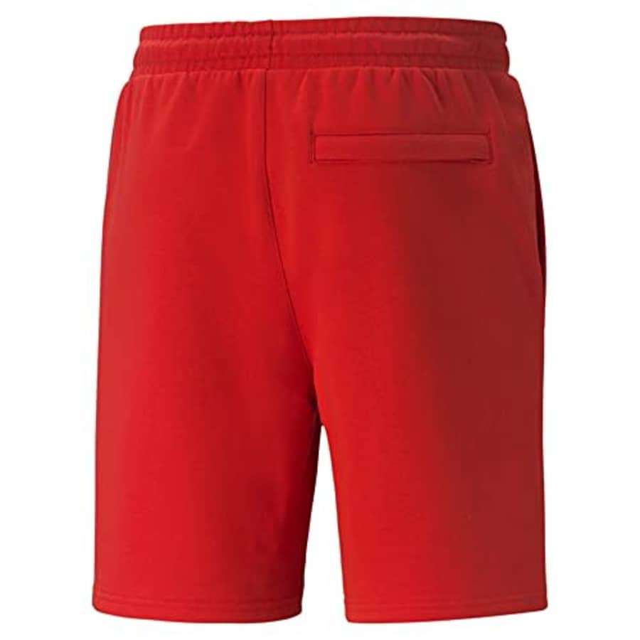 PUMA Men's Classics Shorts, high Risk red, L for $16