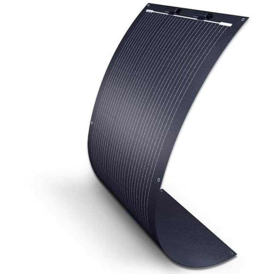 Renogy Black Division 100W Flexible Monocrystalline Solar Panel for $120 Renogy Black Division 100W Flexible Monocrystalline Solar Panel for $120