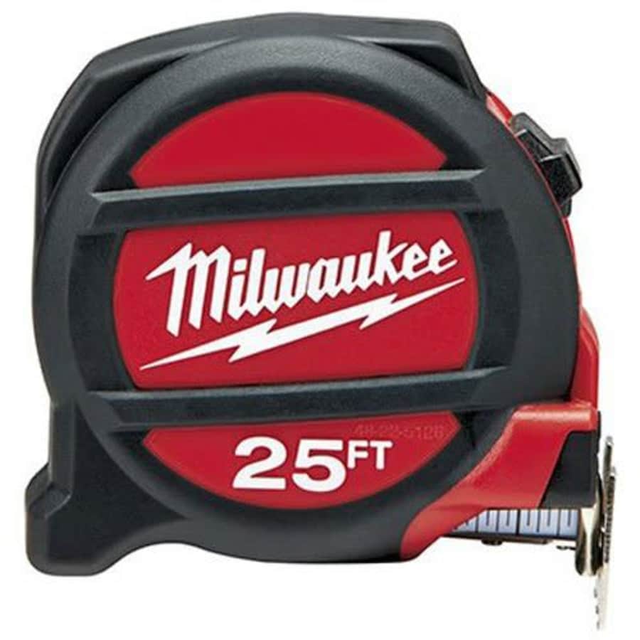 MILWAUKEE ELEC TOOL 48-22-5126 Tape Measure, 25' for $25