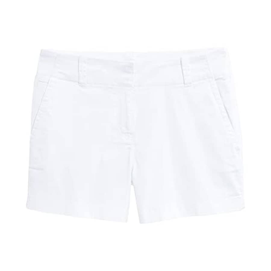 vineyard vines Women's Everyday Shorts, White Cap, 4 3.5 for $32