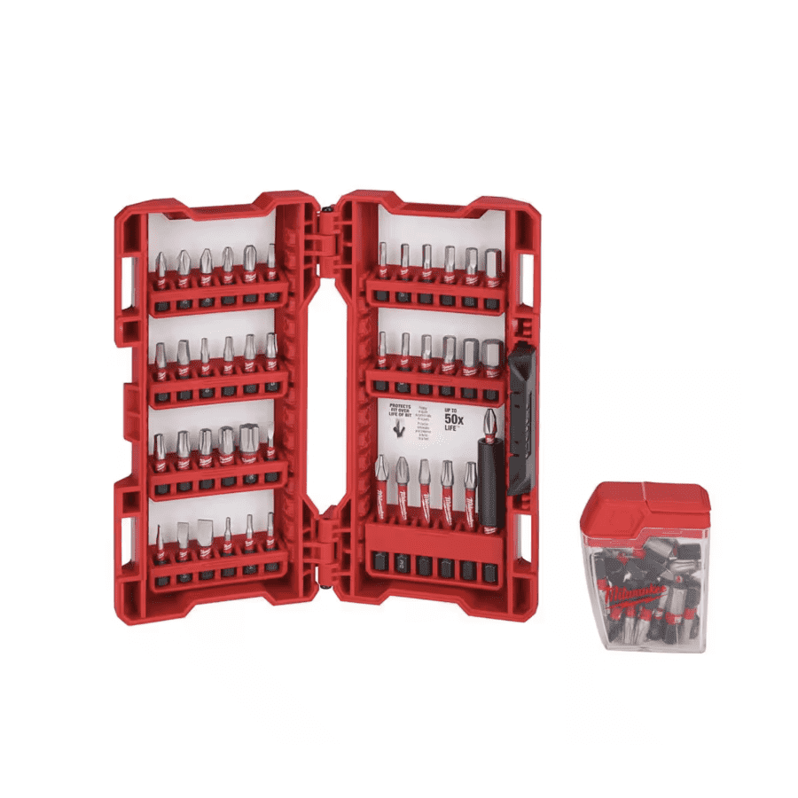 Milwaukee SHOCKWAVE 72-Piece Impact Duty Drill/Driver Bit Set for $20