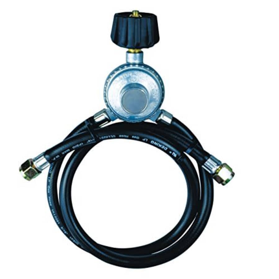 Mr. Heater Propane Hose and Regulator Assembly with 2 Outlets, Multi for $39