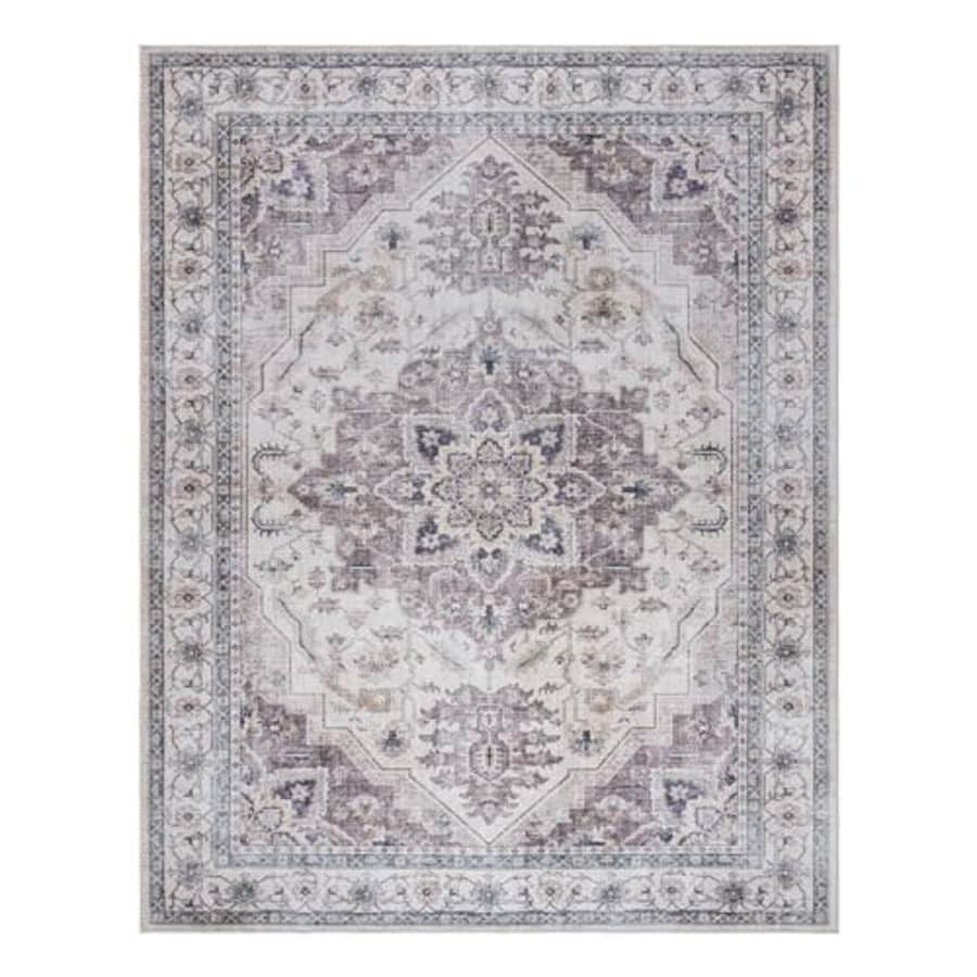 Gertmenian Printed Indoor Boho Area Rug - Non Slip, Ultra Thin, Super Strong, Printed Rug - Home for $37 Gertmenian Printed Indoor Boho Area Rug - Non Slip, Ultra Thin, Super Strong, Printed Rug - Home for $37