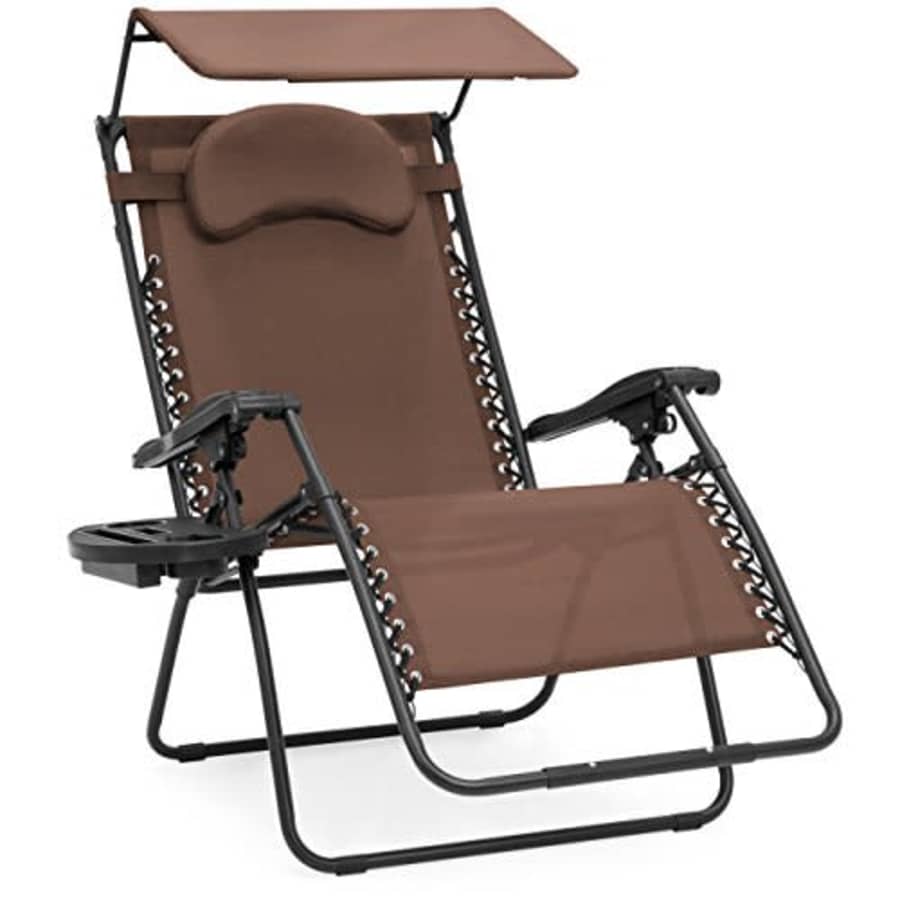 Best Choice Products Oversized Steel Mesh Zero Gravity Reclining Lounge Patio Chair w/Folding for $190 Best Choice Products Oversized Steel Mesh Zero Gravity Reclining Lounge Patio Chair w/Folding for $190