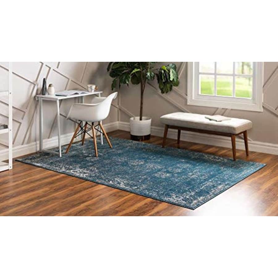 Unique Loom Sofia Traditional Area Rug, 7' 0 x 10' 0, Blue for $79