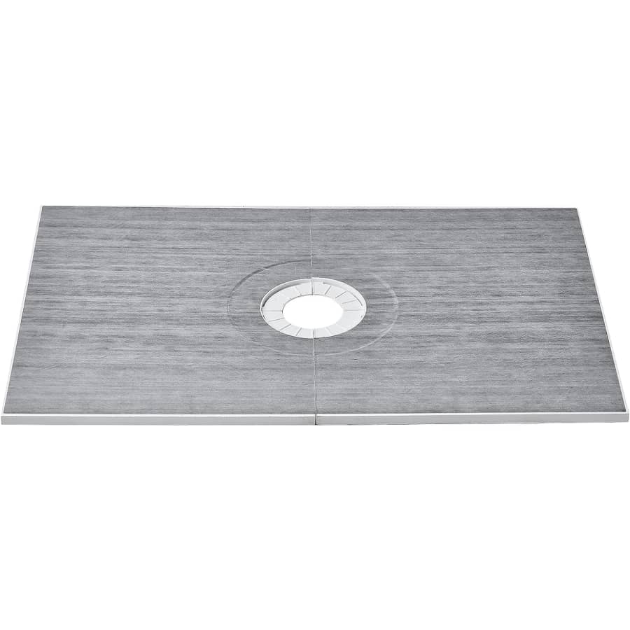 Vevor 60" x 38" Shower Curb Kit for $35