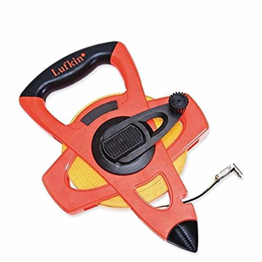 Crescent Lufkin 1/2" x 300' Hi-Viz Orange Engineer's Fiberglass Tape Measure - FE300D for $51 Crescent Lufkin 1/2" x 300' Hi-Viz Orange Engineer's Fiberglass Tape Measure - FE300D for $51