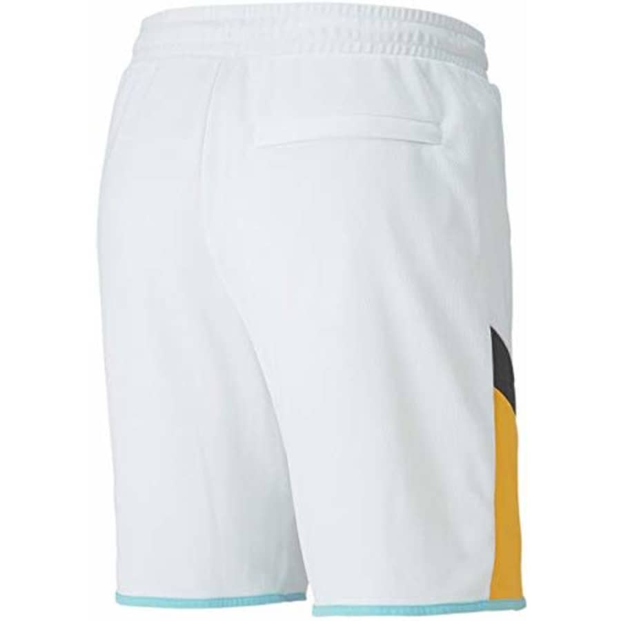 PUMA Men's Iconic MCS Shorts 8", White, S for $29