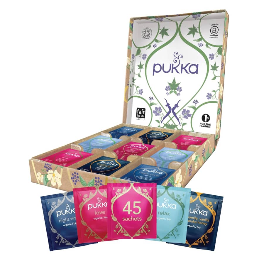 Pukka Tea Valentine Gift Box for $14 via Sub & Save... or less
