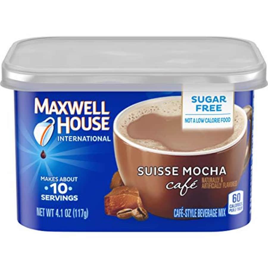 Maxwell House International Cafe Suisse Mocha 4.1oz Bags (Pack of 8) for $66