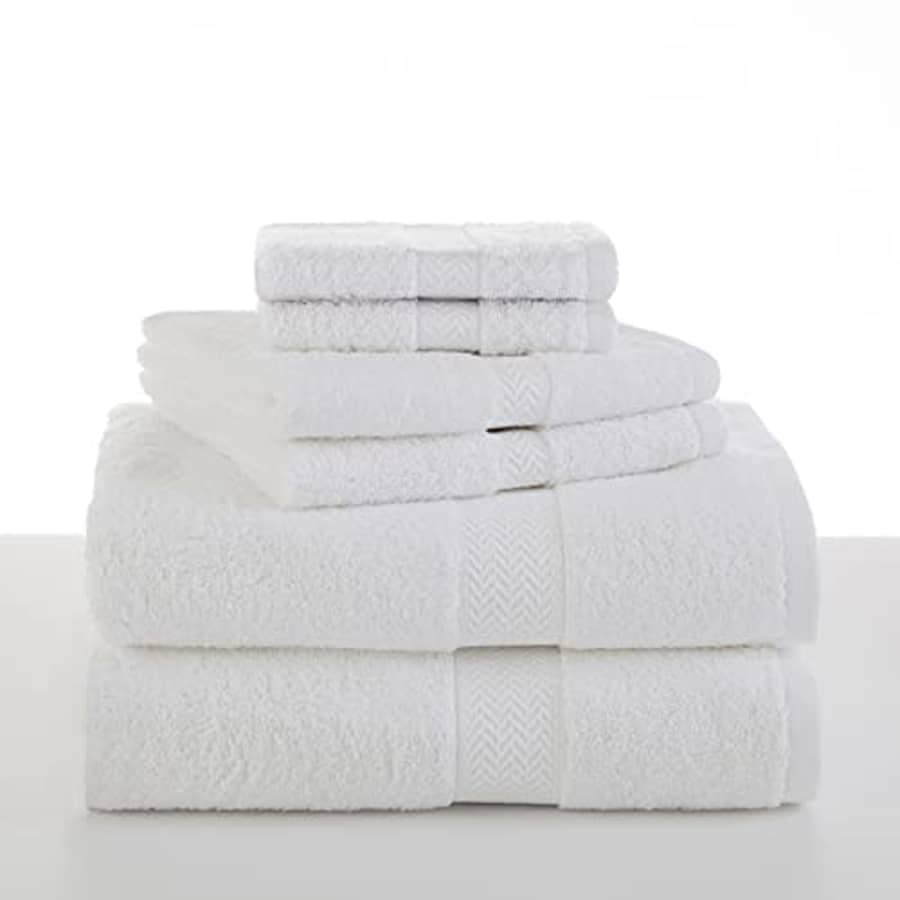 Martex 7129516 Cotton Absorbent Soft Bathroom Bath Hand and Washcloth 6 Piece Set, White for $19 Martex 7129516 Cotton Absorbent Soft Bathroom Bath Hand and Washcloth 6 Piece Set, White for $19