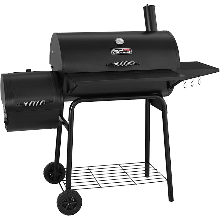 Royal Gourmet Charcoal Grill and Offset Smoker for $119