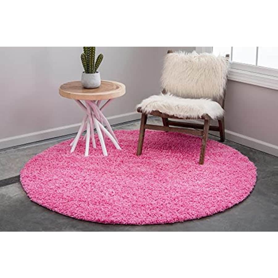 Unique Loom Solo Solid Shag Collection Area Modern Plush Rug Lush & Soft, 3' 3 x 3' 3 Round, for $35 Unique Loom Solo Solid Shag Collection Area Modern Plush Rug Lush & Soft, 3' 3 x 3' 3 Round, for $35